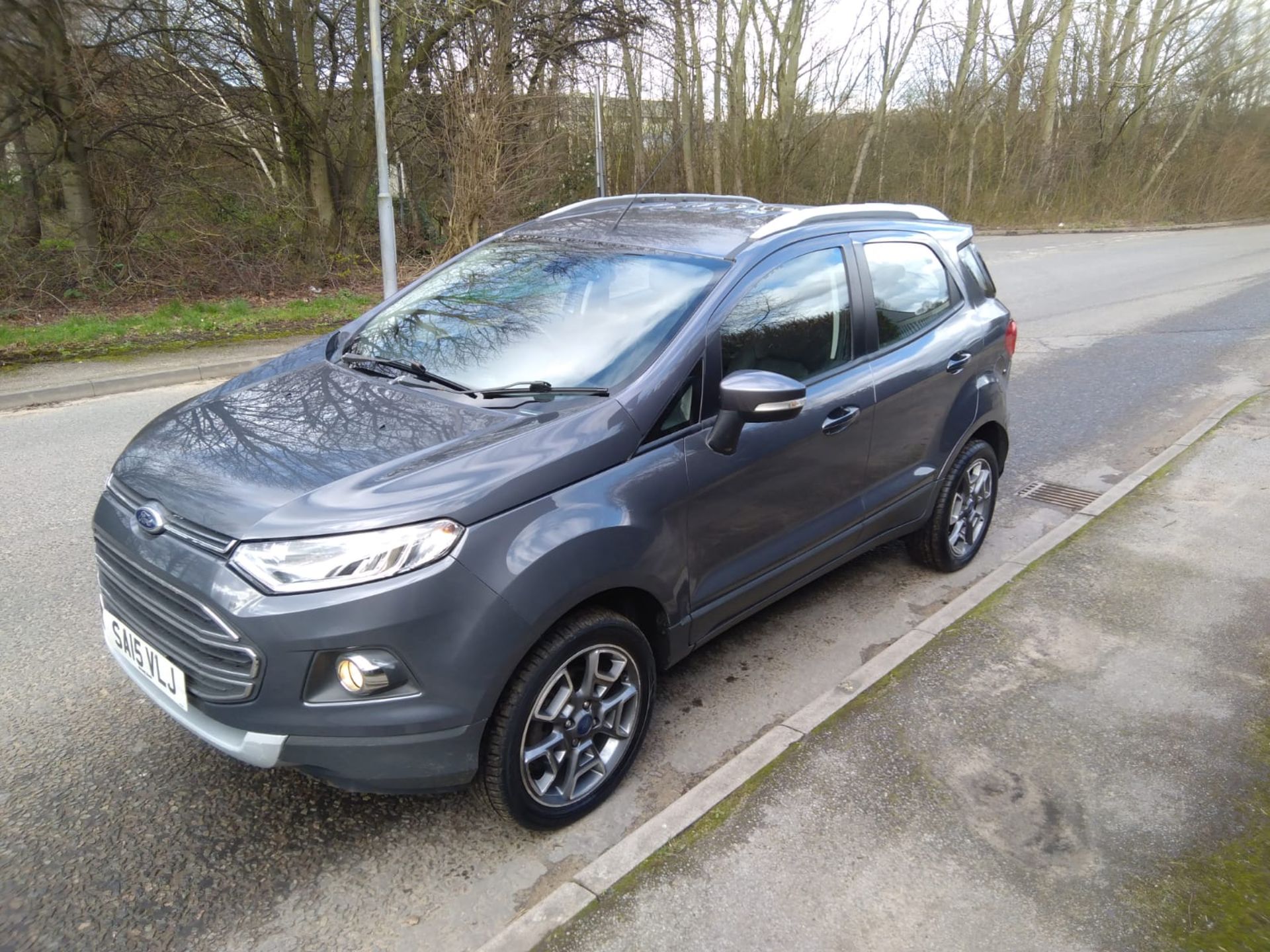 2015/15 REG FORD ECOSPORT TITANIUM X-PACK TURBO 998CC PETROL, SHOWING 1 FORMER KEEPER *NO VAT* - Image 3 of 9