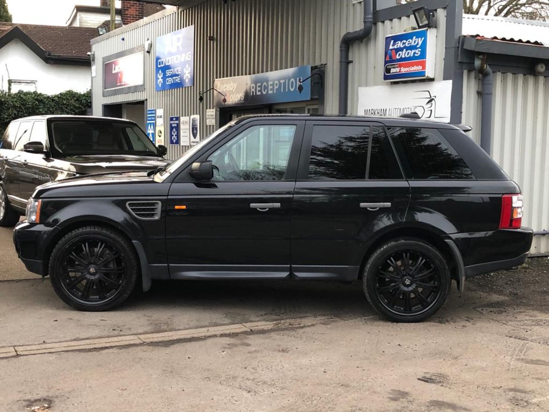 2006/56 REG LAND ROVER RANGE ROVER SPORT HSE TDV6 AUTOMATIC 2.7 DIESEL BLACK *NO VAT* - Image 5 of 17