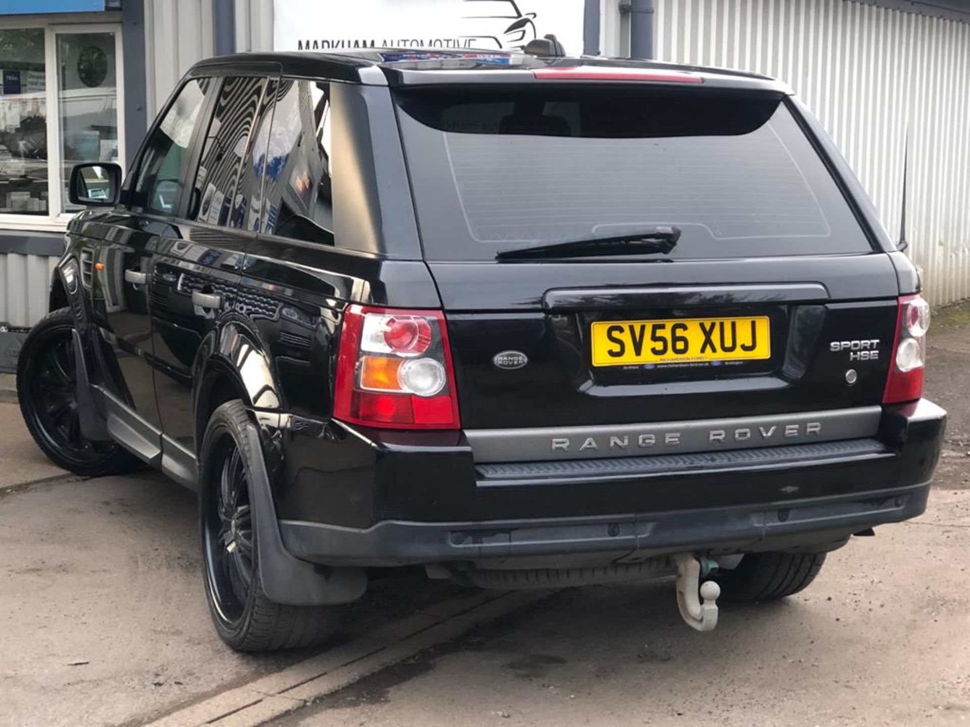 2006/56 REG LAND ROVER RANGE ROVER SPORT HSE TDV6 AUTOMATIC 2.7 DIESEL BLACK *NO VAT* - Image 6 of 17