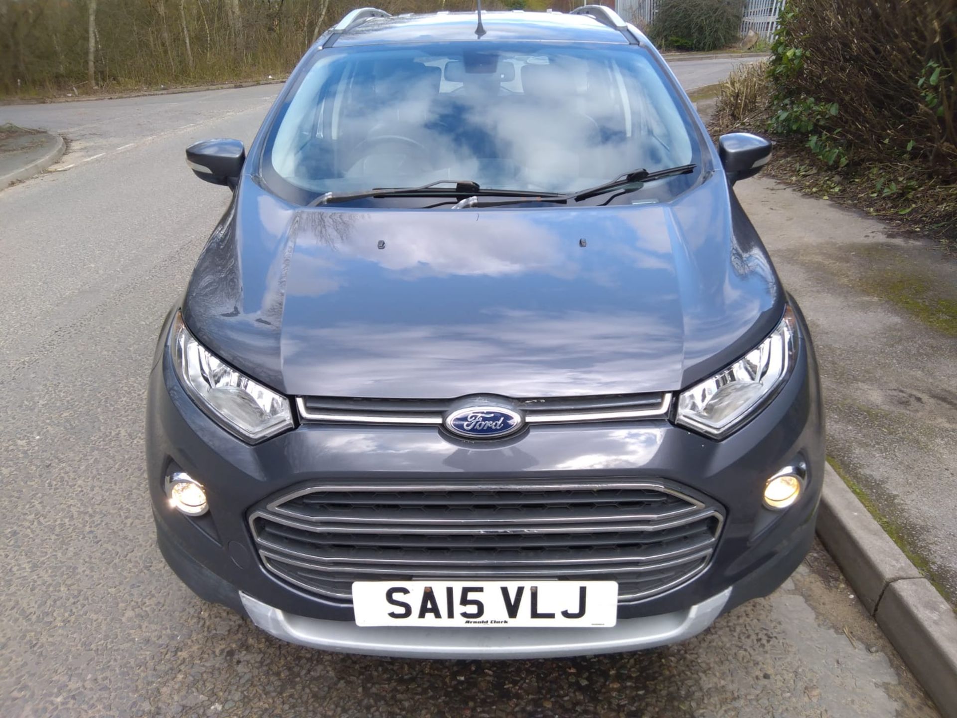 2015/15 REG FORD ECOSPORT TITANIUM X-PACK TURBO 998CC PETROL, SHOWING 1 FORMER KEEPER *NO VAT* - Image 2 of 9