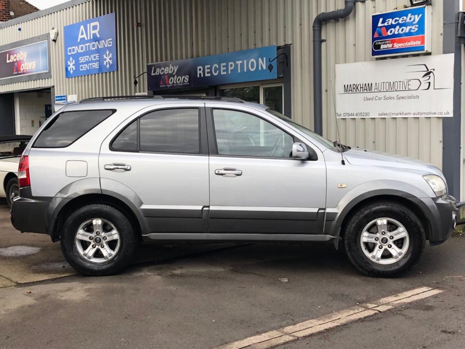 2006/06 REG KIA SORENTO CRDI XS AUTOMATIC 2.5 DIESEL SILVER ESTATE *NO VAT* - Image 5 of 15