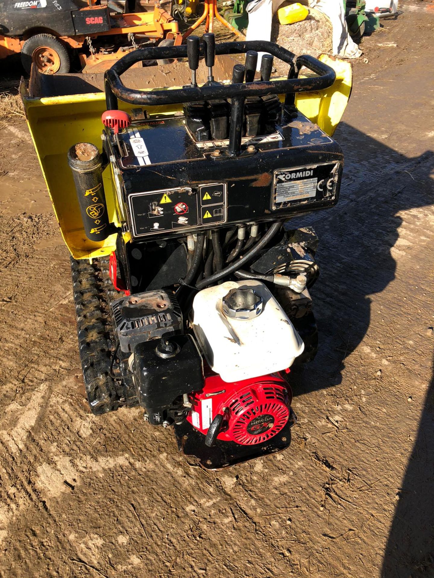 CORMIDI 50 HIGH TIP TRACKED DUMPER, YEAR 2016, 2 SPEED TRACKING, GOOD TRACKS, CHOICE OF 2 *PLUS VAT* - Image 2 of 5