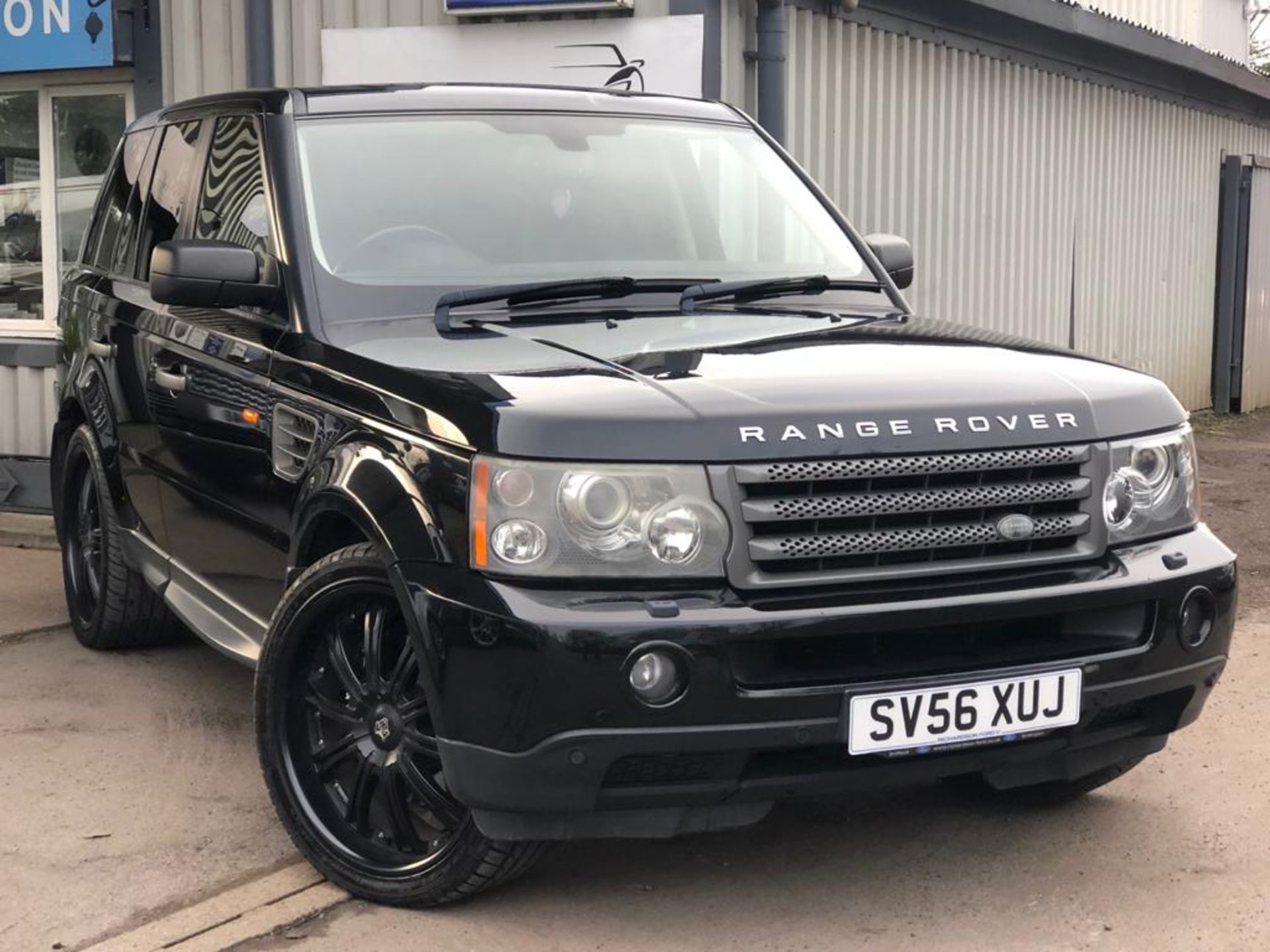 2006/56 REG LAND ROVER RANGE ROVER SPORT HSE TDV6 AUTOMATIC 2.7 DIESEL BLACK *NO VAT*