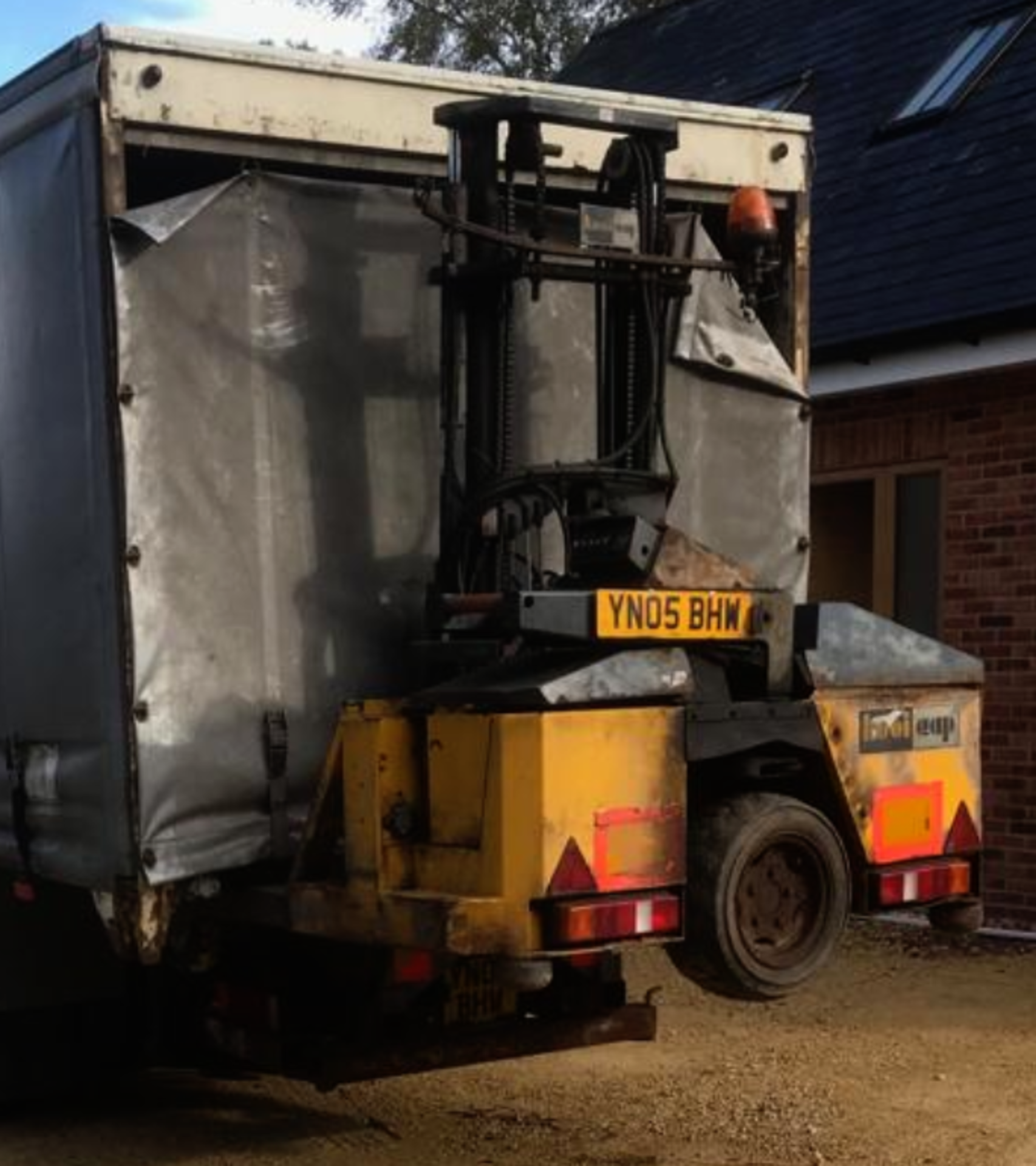 KOOI-APP FORKTRUCK (SIMILAR MOFFAT MOUNTY) TRUCK MOUNTED - Image 2 of 4