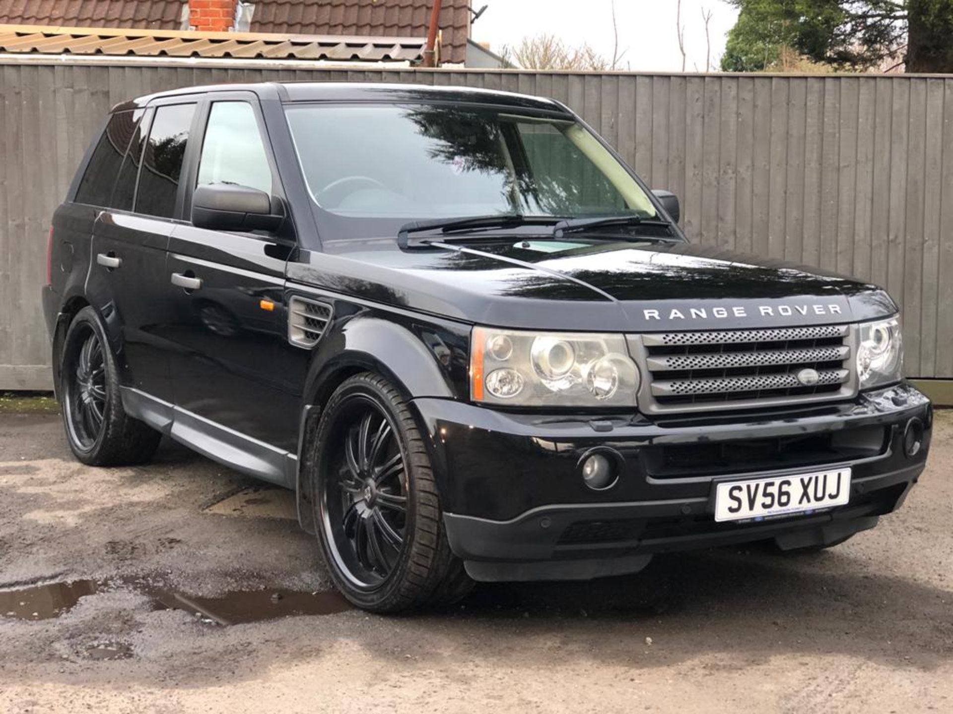 2006/56 REG LAND ROVER RANGE ROVER SPORT HSE TDV6 AUTOMATIC 2.7 DIESEL BLACK *NO VAT* - Bild 2 aus 17