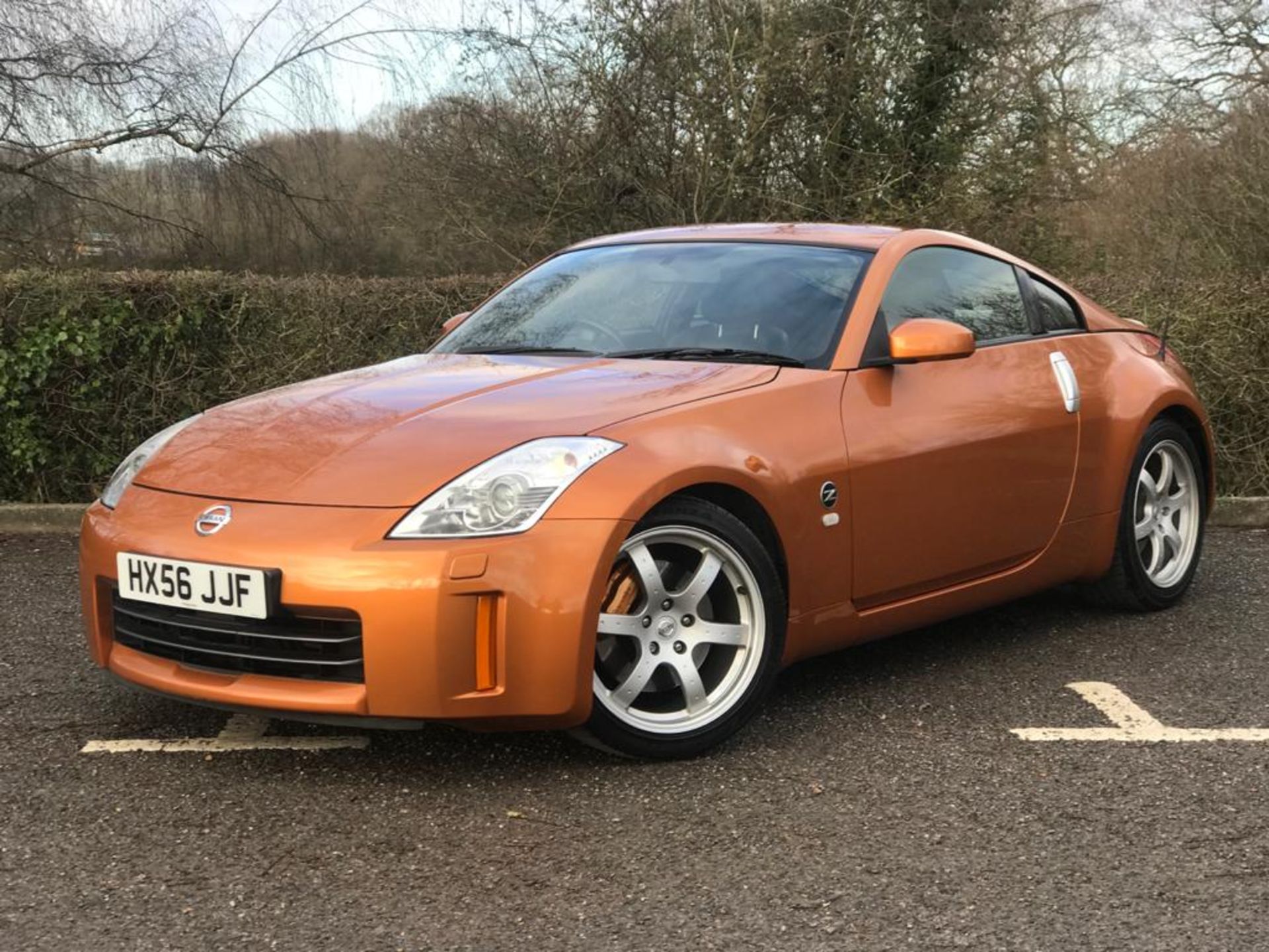 2006/56 REG NISSAN 350Z ORANGE 3.5 PETROL (300BHP) SPORTS COUPE, SHOWING 1 FORMER KEEPER *NO VAT* - Bild 2 aus 7