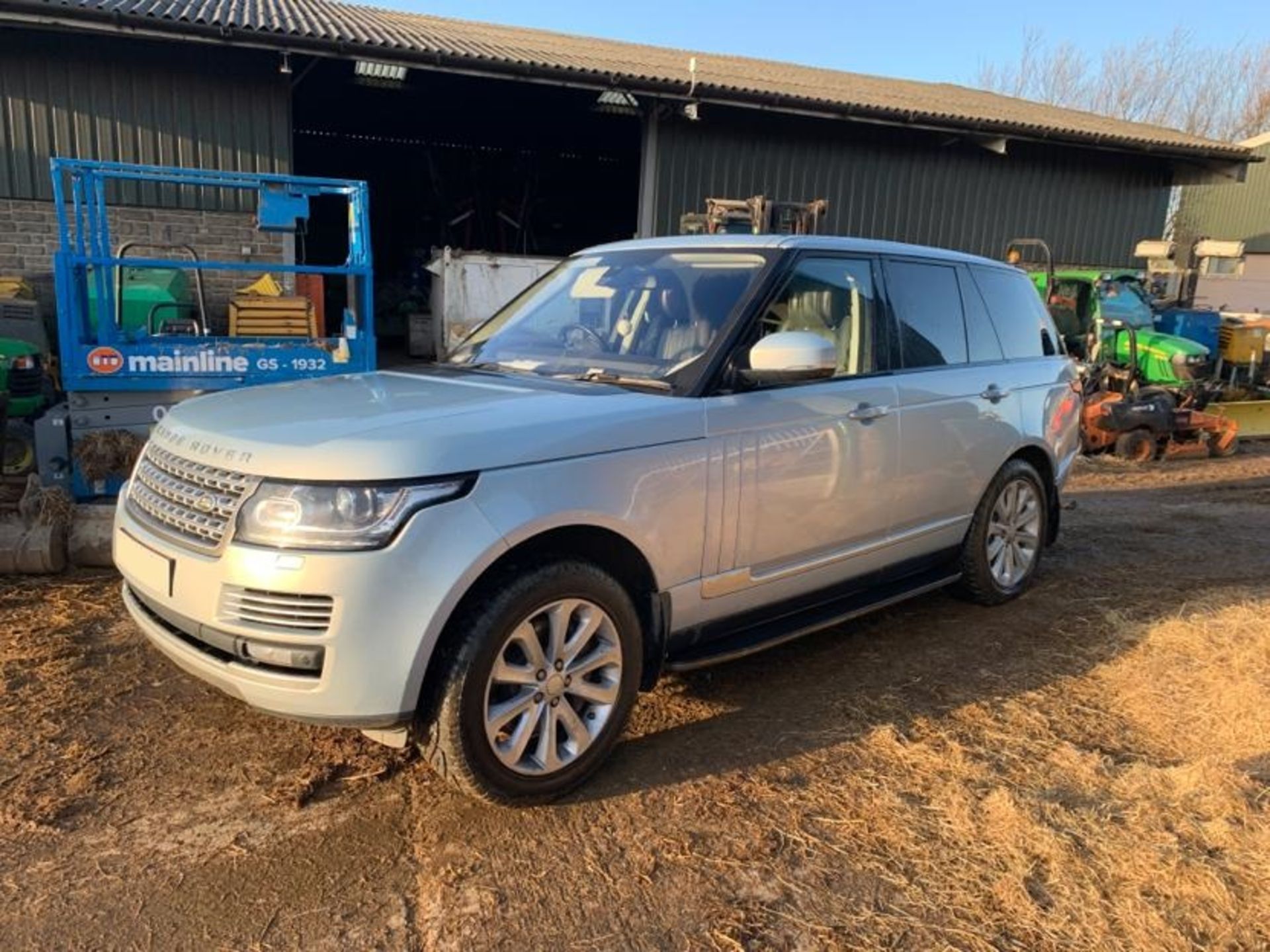 2015/15 REG LAND ROVER RANGE ROVER VOGUE SE SDV8 4.4L SILVER DIESEL 4X4, SHOWING 1 FORMER KEEPER - Bild 2 aus 24