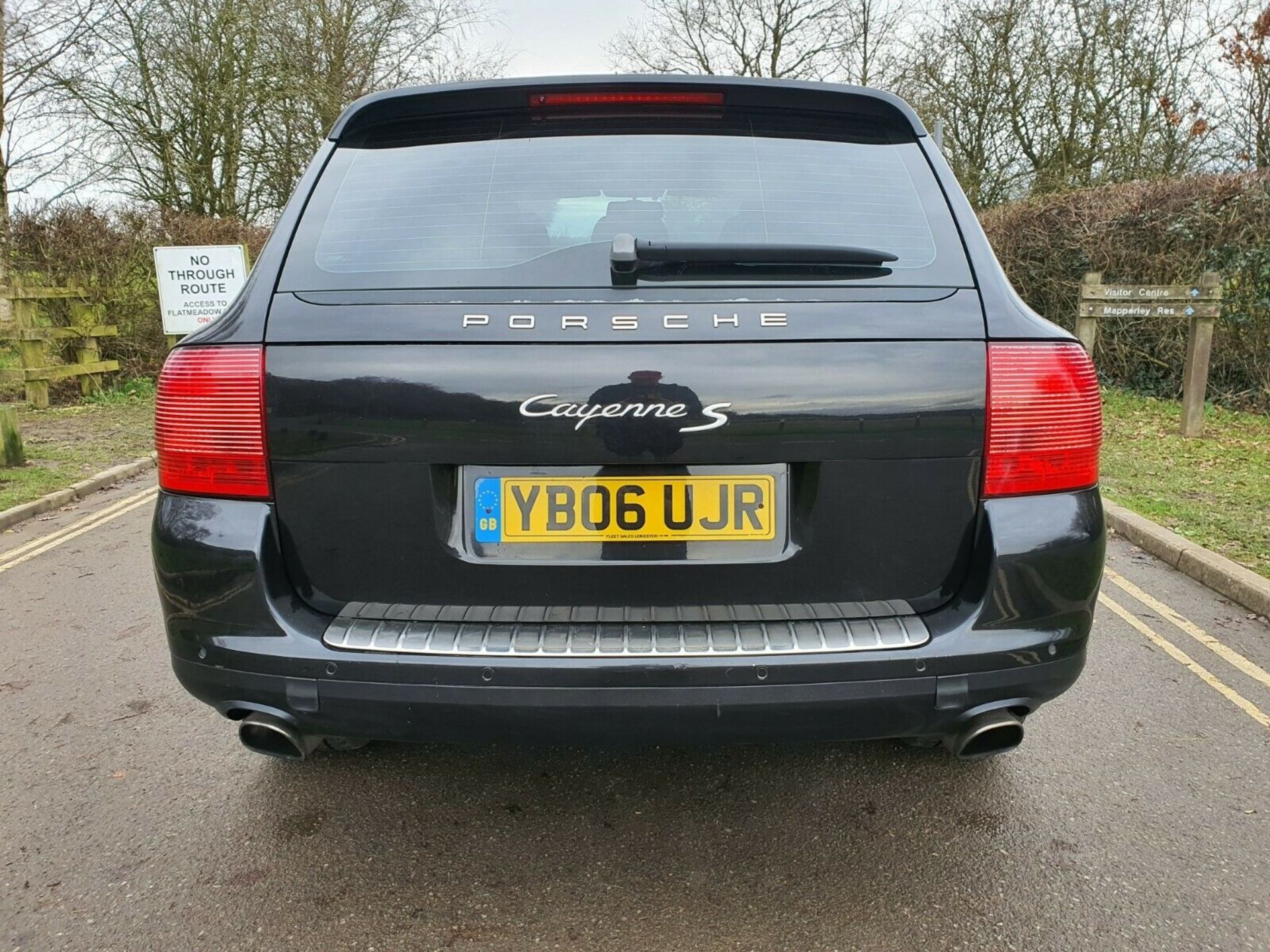 2006/06 REG PORSCHE CAYENNE S TIPTRONIC 4.5L BLACK PETROL 4X4 AUTOMATIC, SAT NAV *NO VAT* - Image 6 of 12