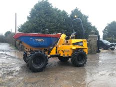 2012 THWAITES 6 TON SWIVEL SKIP DUMPER, GOOD TYRES, RUNS, WORKS AND DOES WHAT IT SHOULD *PLUS VAT*