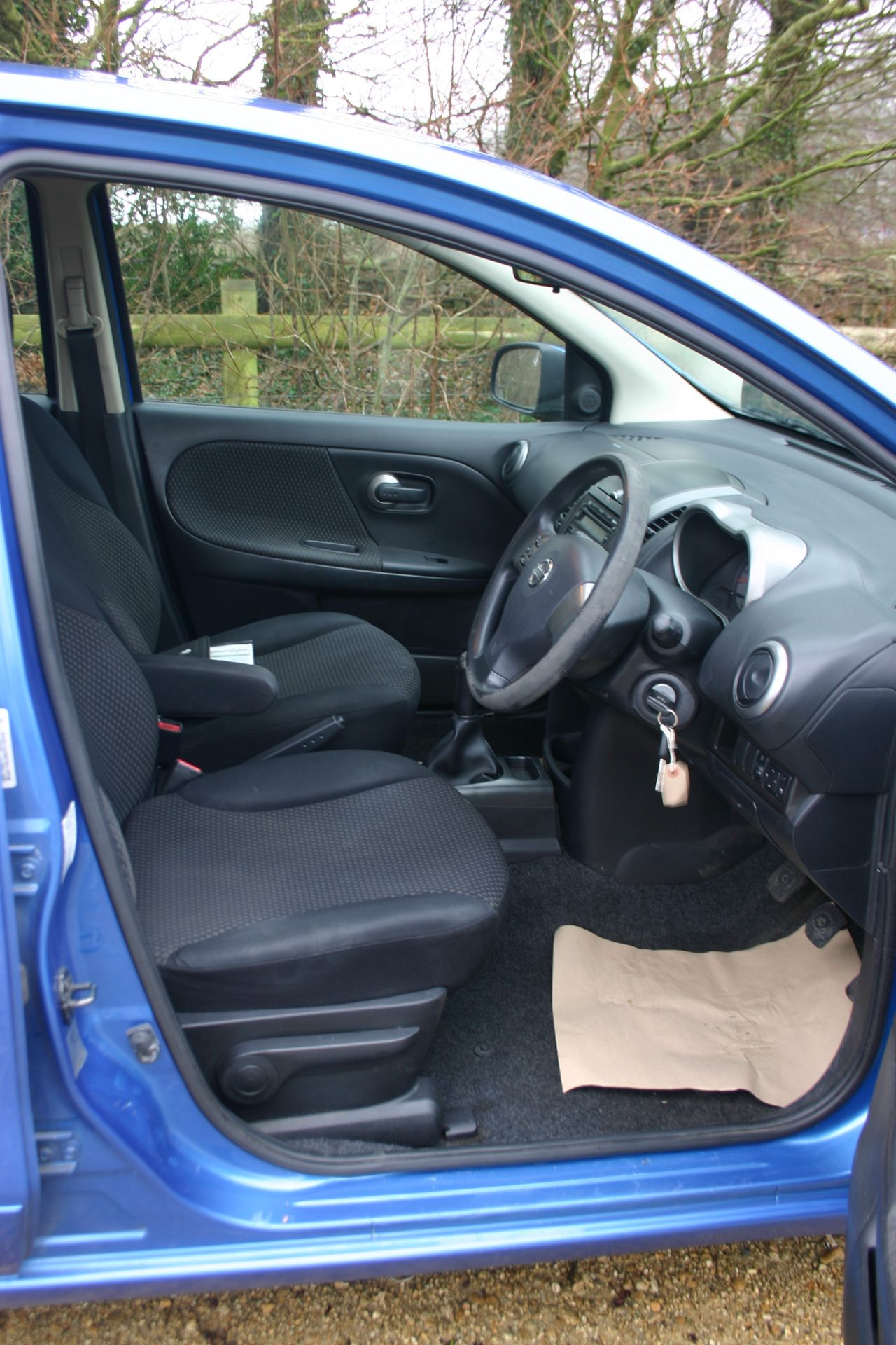 2008/57 REG NISSAN NOTE ACENTA 1.4 PETROL BLUE MPV, SHOWING 2 FORMER KEEPERS *NO VAT* - Image 11 of 12