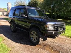 2004/04 REG LAND ROVER DISCOVERY ES PREMIUM TD5 AUTOMATIC, SHOWING 2 FORMER KEEPERS *NO VAT*