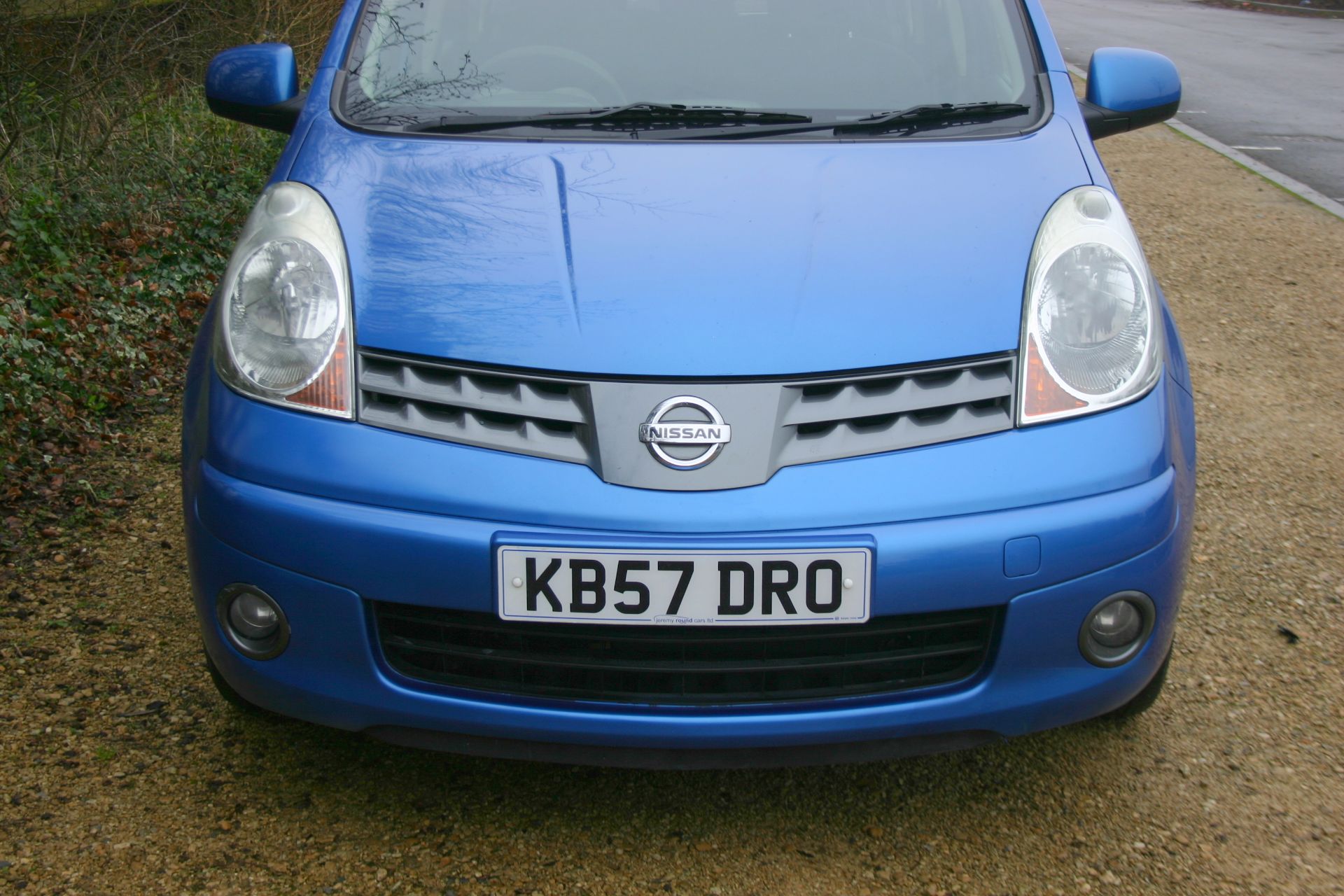 2008/57 REG NISSAN NOTE ACENTA 1.4 PETROL BLUE MPV, SHOWING 2 FORMER KEEPERS *NO VAT* - Image 2 of 12