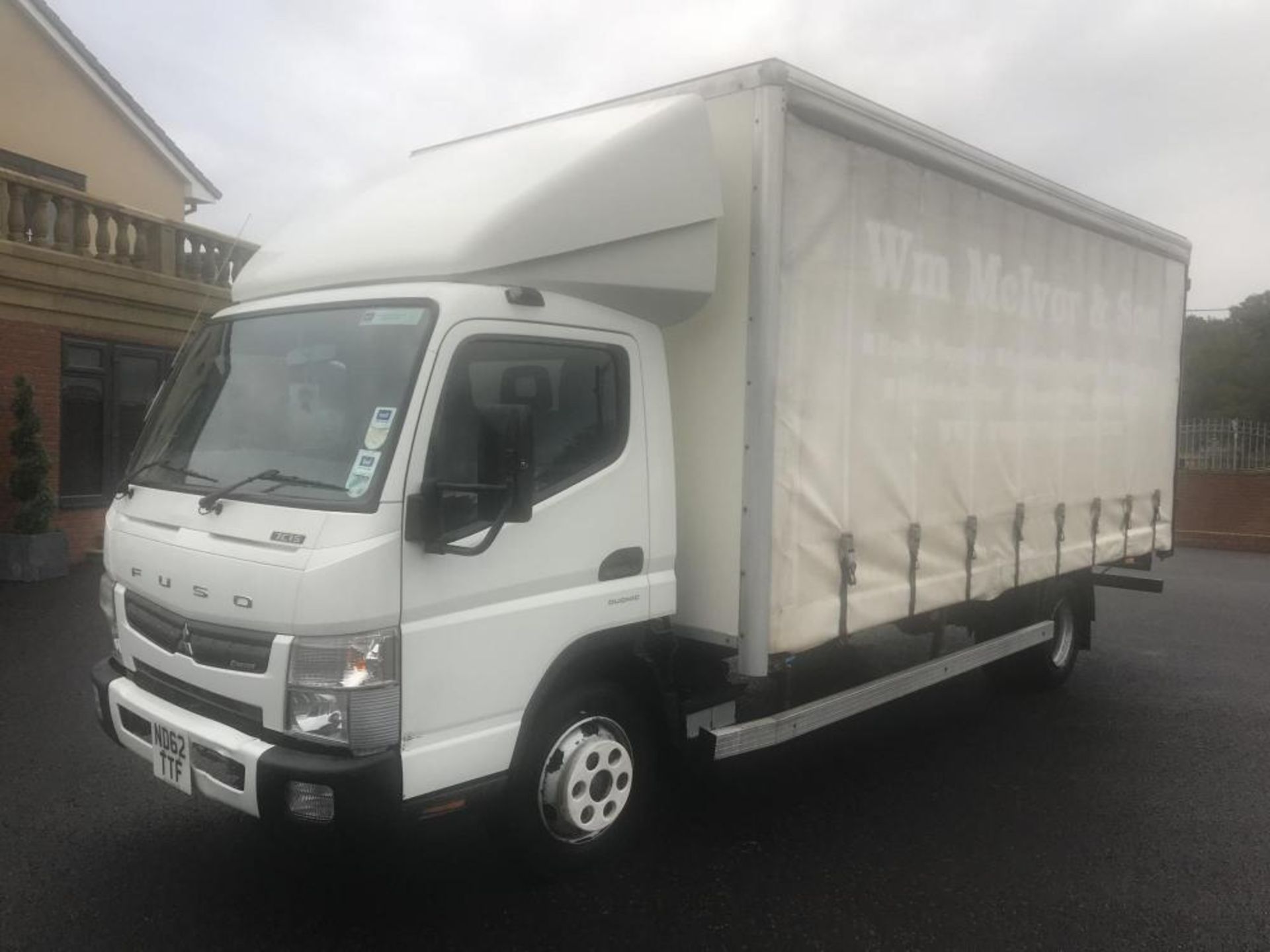 2013/62 REG MITSUBISHI FUSO CANTER 7C15 43 CURTAIN SIDE TRUCK 7.5 TON AUTO GEARBOX *PLUS VAT* - Image 2 of 14