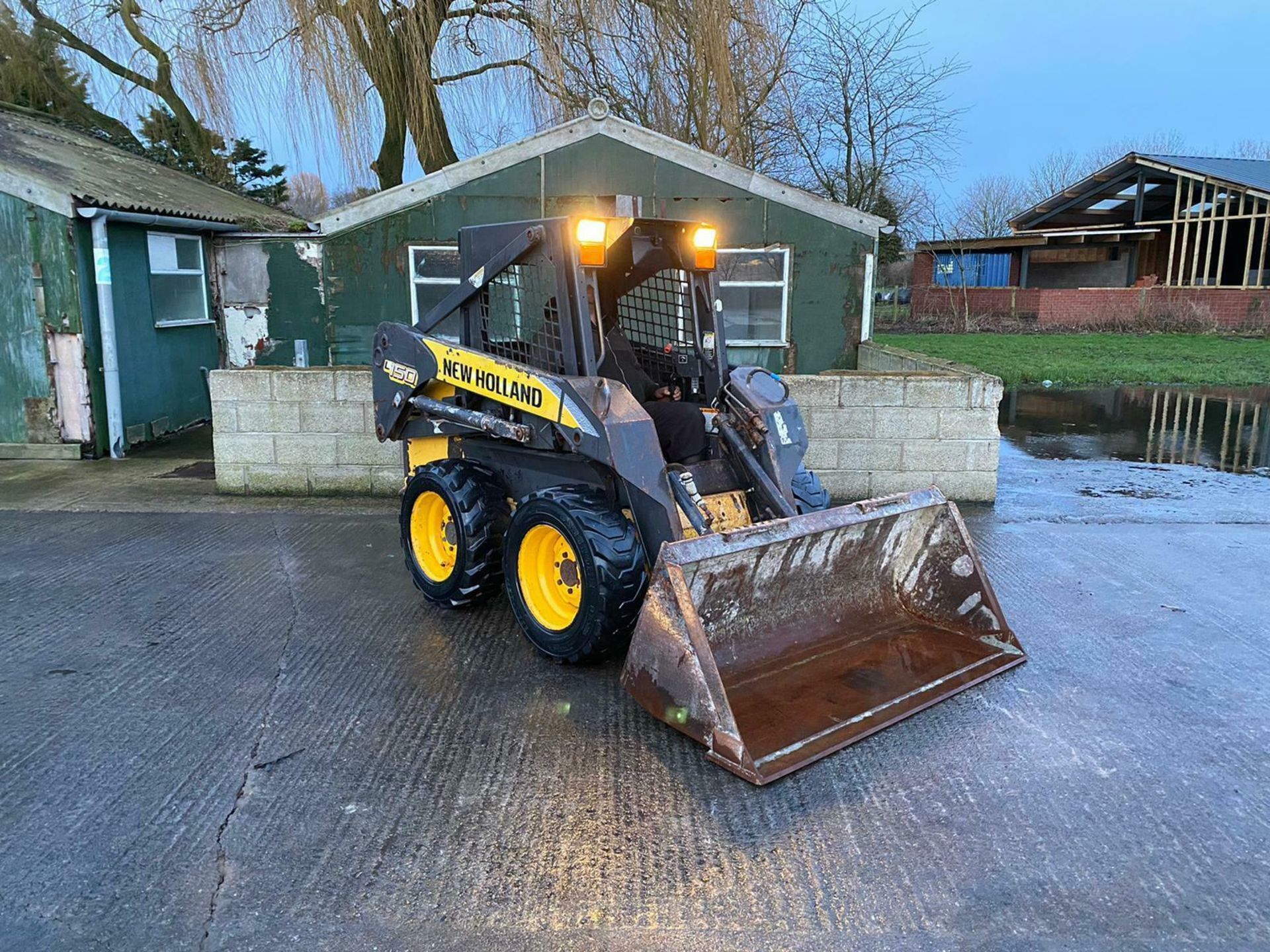 2008 NEW HOLLAND L150 SKIDSTEER LOADER - Image 11 of 13