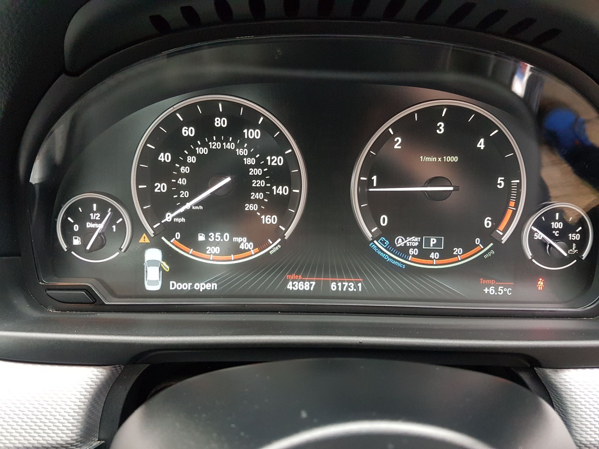 2016/66 REG BMW 520D M SPORT 2.0 DIESEL AUTO BLACK 4 DOOR SALOON, SHOWING 1 FORMER KEEPER *NO VAT* - Image 10 of 10