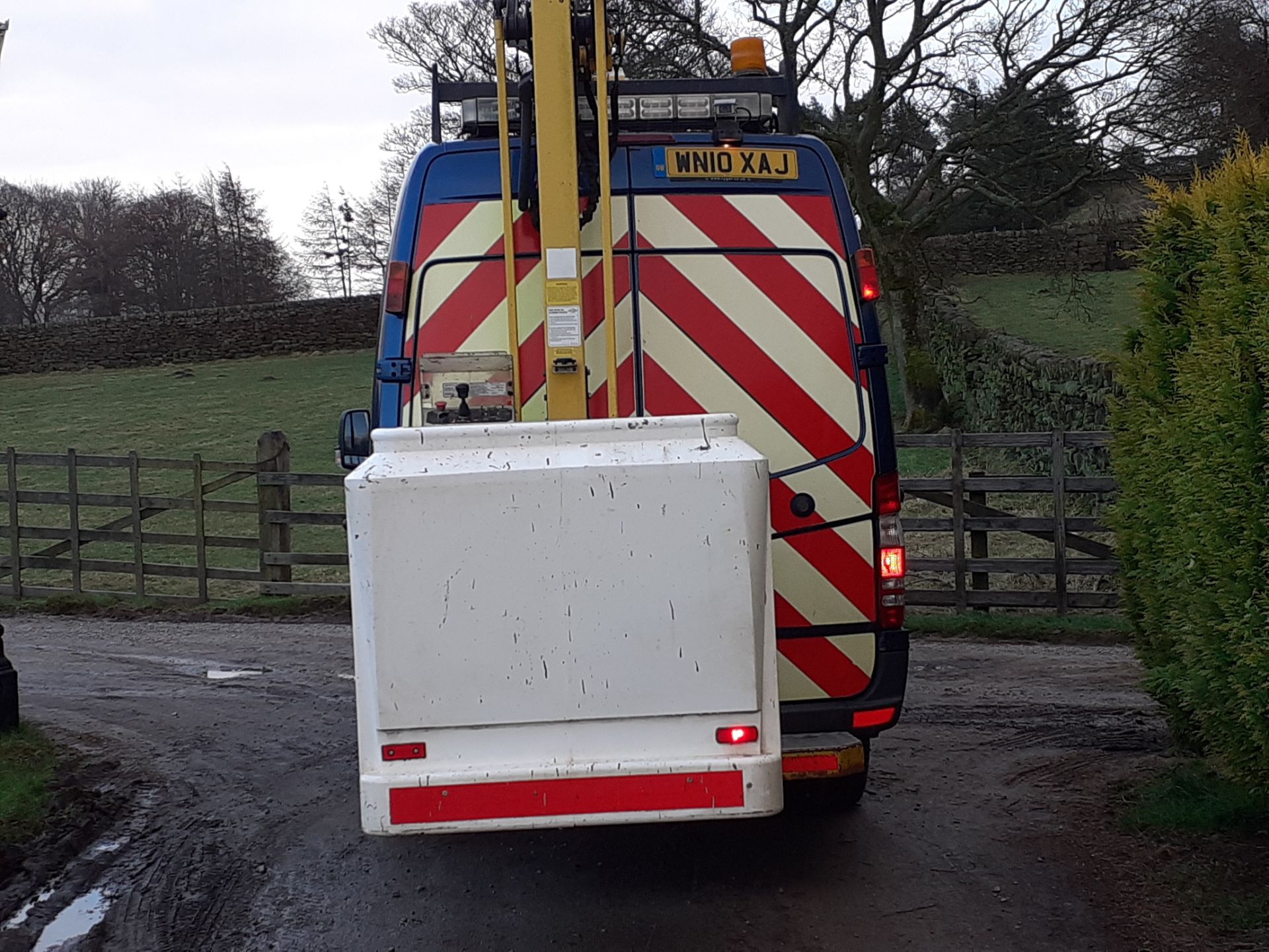 2010/10 REG MERCEDES-SPRINTER 513 CDI 2.2 DIESEL CHERRY-PICKER, SHOWING 0 FORMER KEEPERS *PLUS VAT* - Image 5 of 10