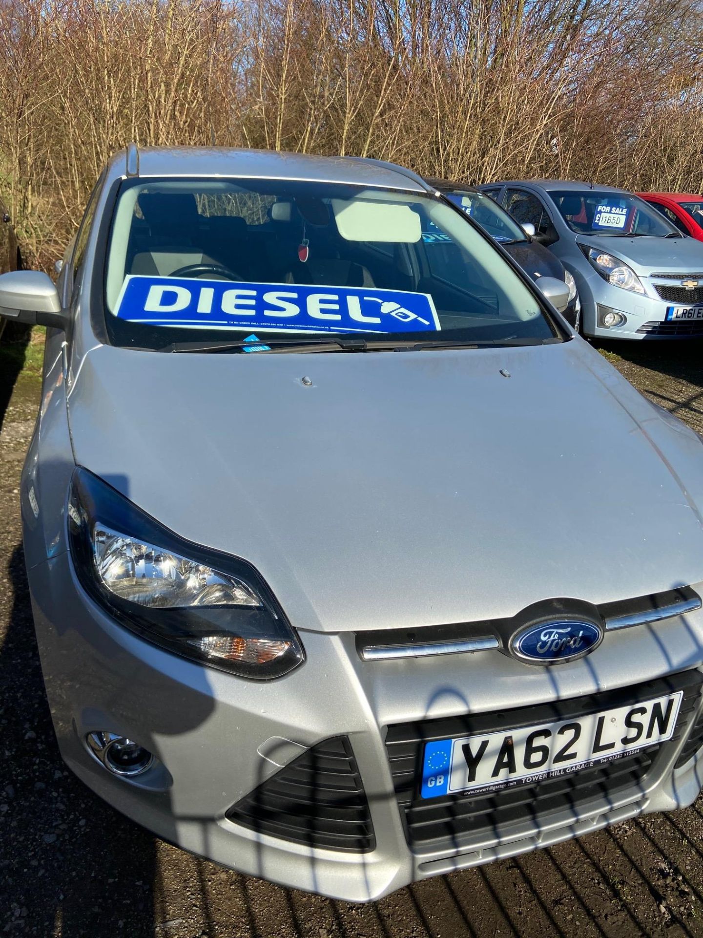 2013/62 REG FORD FOCUS ZETEC ECONETIC TDCI 1.6 DIESEL ESTATE, SHOWING 2 FORMER KEEPERS *NO VAT*