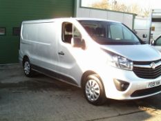 2019/19 REG VAUXHALL VIVARO 2900 SPORTIVE LWB CDTI 1.6 DIESEL PANEL VAN, SHOWING 0 FORMER KEEPERS