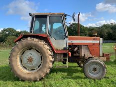 1985/C REG MASSEY FERGUSON 698T TRACTOR, REVERSING CAMERA, CAB HEATER, RUNS AND WORKS *PLUS VAT*