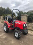 EX DEMO CONDITION 69 REG MASSEY FERGUSON 1520 COMPACT TRACTOR, 4 WHEEL DRIVE *PLUS VAT*