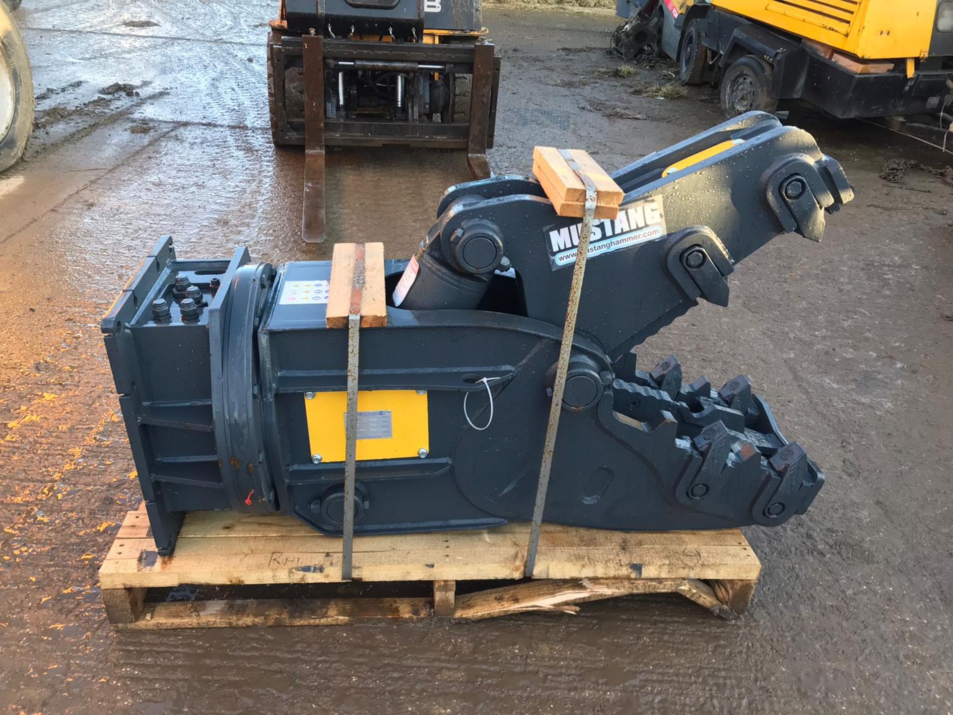 MUSTANG RH05 HYDRAULIC ROTATING PULVERISER, YEAR 2019, NEW & UNUSED, 8-12 TON EXCAVATOR *PLUS VAT* - Image 4 of 5