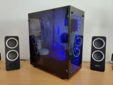 FAST I5 GAMING PC! 8GB RAM, 128GB SSD + 500 GB HDD, AMD RX-570, IN WORKING ORDER WITH LITTLE USE