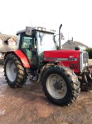 MASSEY FERGUSON 6160 TRACTOR 100HP FRONT LINKAGE GOOD TYRES *PLUS VAT*