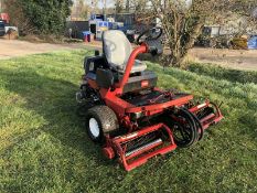 TORO 3200 DIESEL RIDE ON LAWN MOWER, HYDROSTATIC DRIVE, VERY SHARP TURNING CIRCLE, COLLECTION BOXES