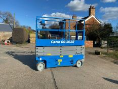 GENIE GS-2632 ACCESS PLATFORM SCISSOR LIFT, YEAR 2014 *PLUS VAT*