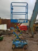 110v / 240v SCISSOR LIFT IN WORKING ORDER, YEAR 2008 *NO VAT*