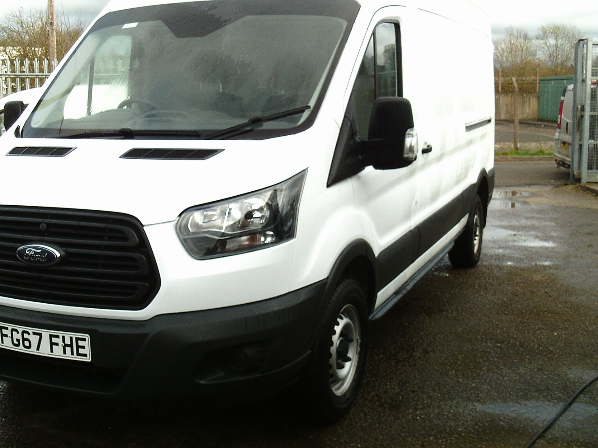 2017/67 REG FORD TRANSIT 350 LWB HI-ROOF 130 BHP PANEL VAN, SHOWING 0 FORMER KEEPERS *PLUS VAT* - Image 3 of 12