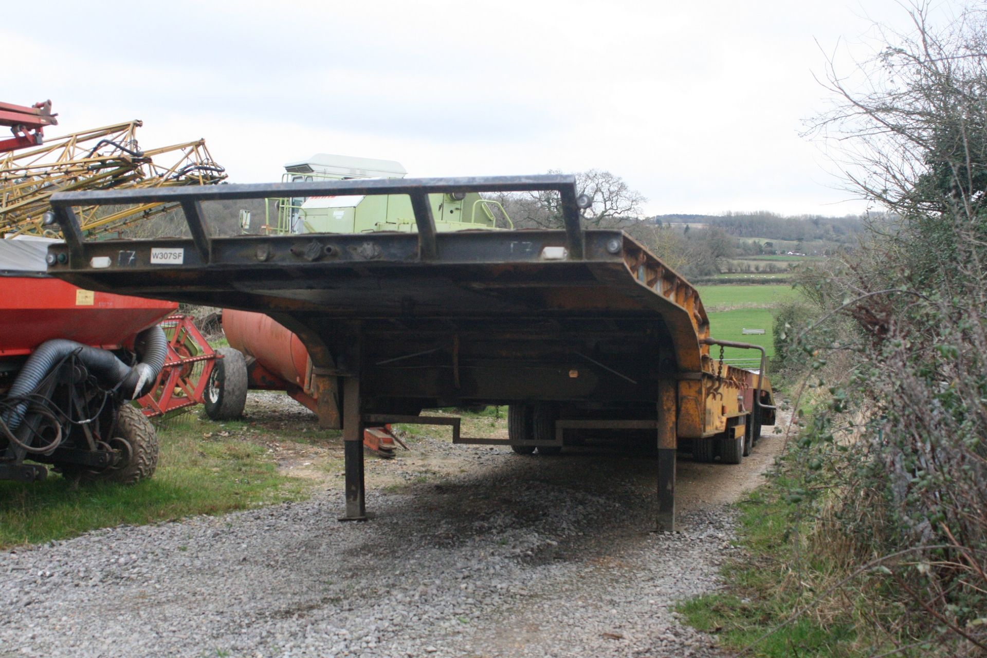 ANDOVER SFCL36 TRI-AXLE TRAILER, 36 TON, REAR LIFT AXLE, NO MOT, YEAR 1998 *PLUS VAT* - Image 2 of 12