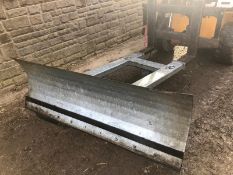 TELEHANDLER / FORKLIFT SNOW PLOUGH ATTACHMENT 6.5 FT *PLUS VAT*