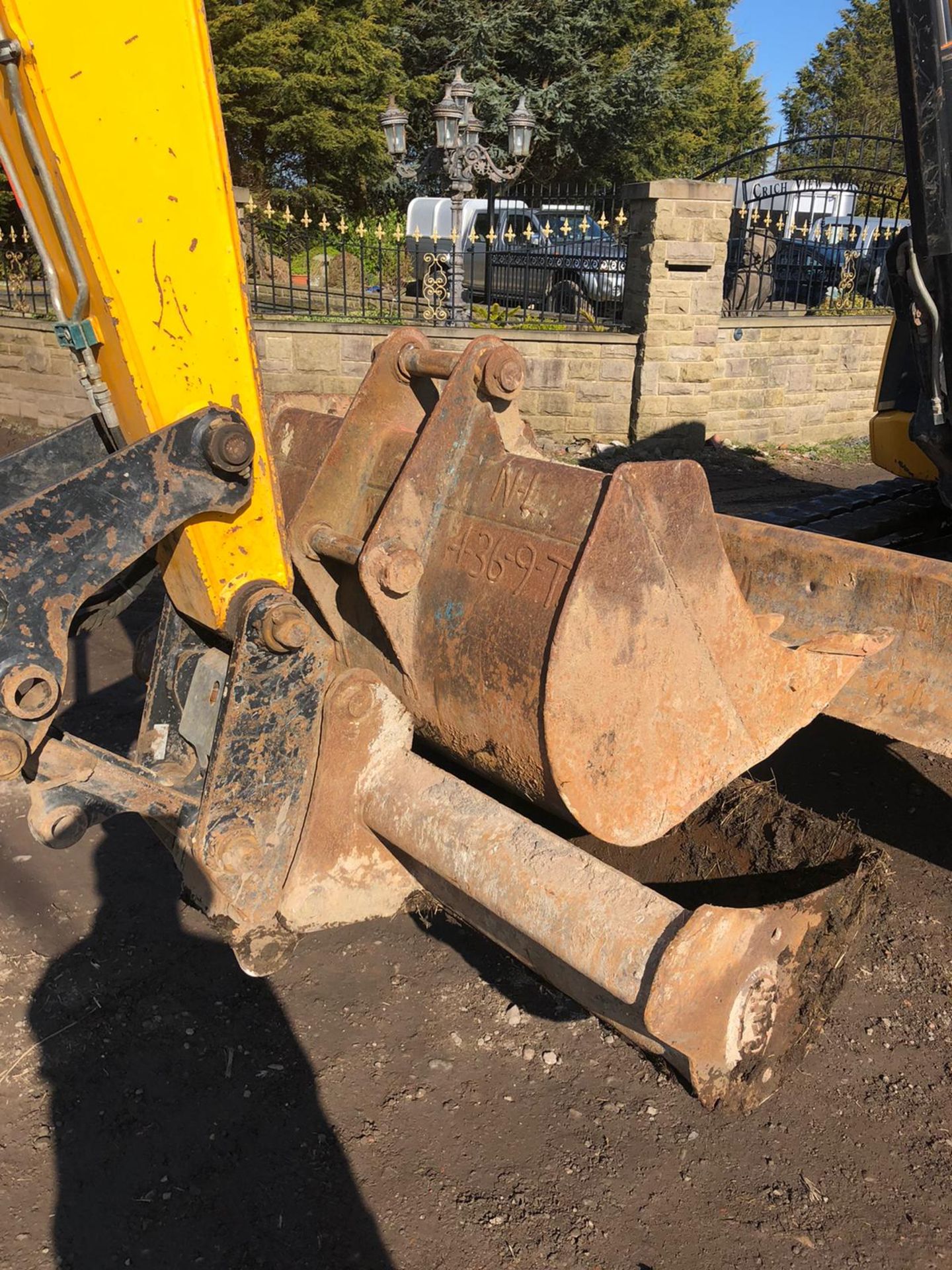 2014 JCB 86C-18 TON TRACKED CRAWLER EXCAVATOR / DIGGER, 4383 HOURS, GOOD TRACKS, C/W 2 X BUCKETS - Image 4 of 8