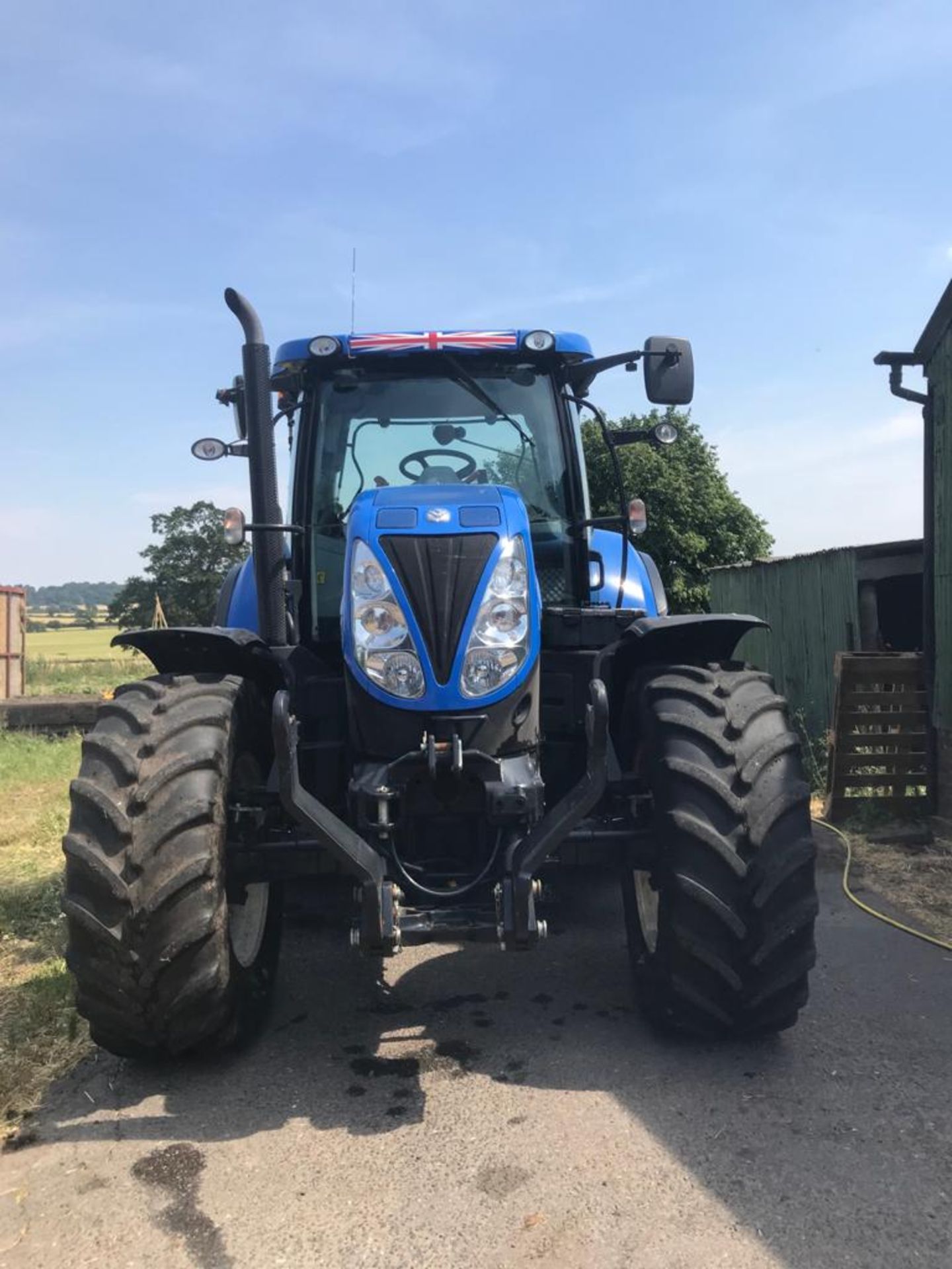 2013/63 REG NEW HOLLAND T7.200 TRACTOR, SHOWING 1 FORMER KEEPER, RUNS AND WORKS AS IT SHOULD. - Bild 2 aus 16
