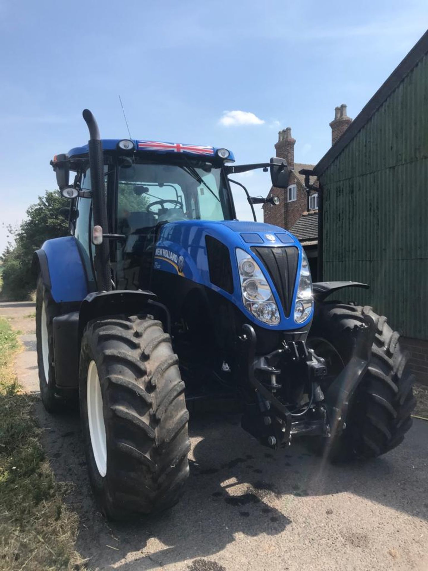 2013/63 REG NEW HOLLAND T7.200 TRACTOR, SHOWING 1 FORMER KEEPER, RUNS AND WORKS AS IT SHOULD. - Bild 8 aus 16