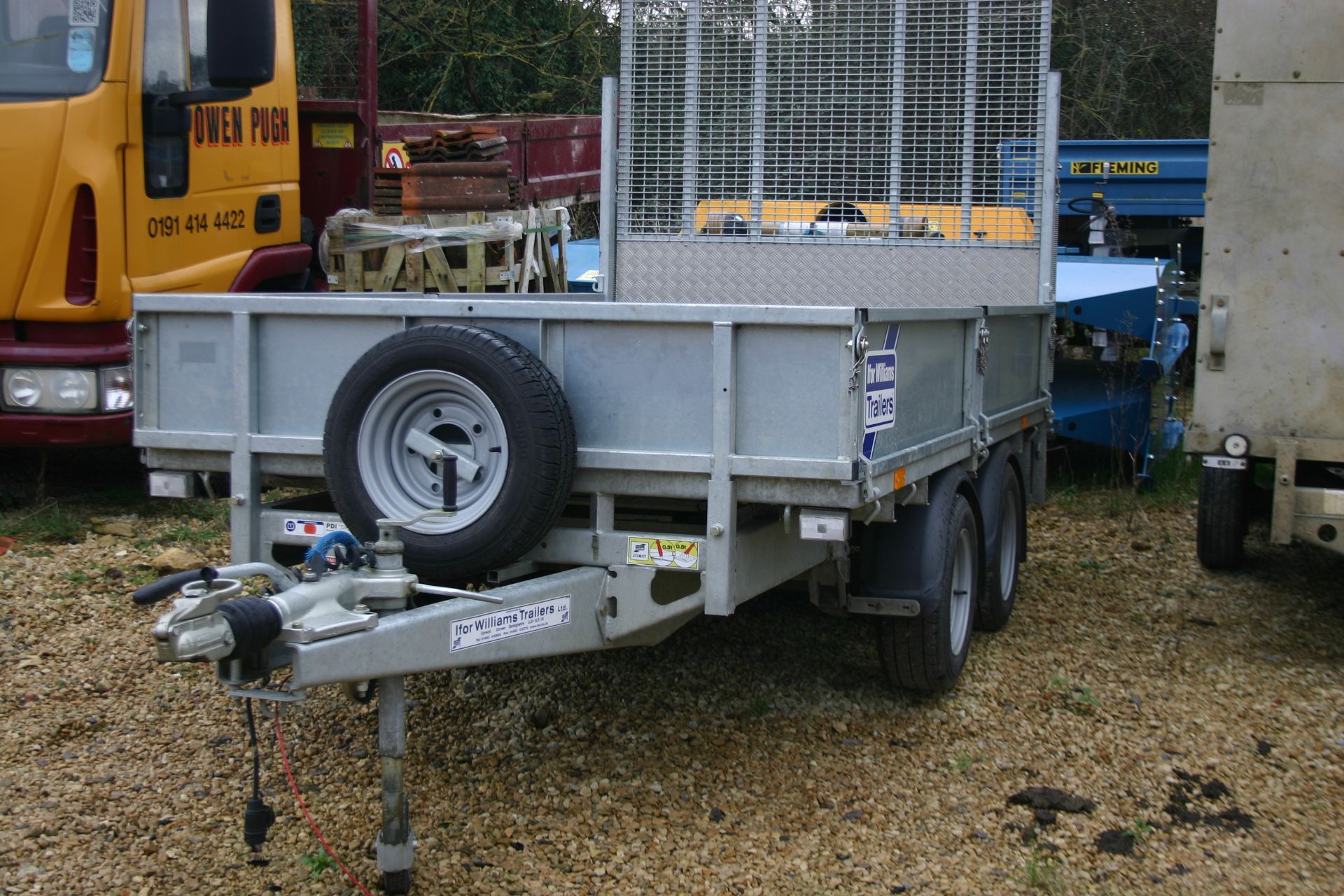 2018 IFOR WILLIAMS LM105G TWIN AXLE PLANT TRAILER 2700 KG C/W REAR RAMP *PLUS VAT* - Image 3 of 7