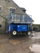 UPRIGHT X27RT 4X4 SCISSOR LIFT, RUNS AND WORKS WELL, 4 WHEEL DRIVE, YEAR 2008 *PLUS VAT*