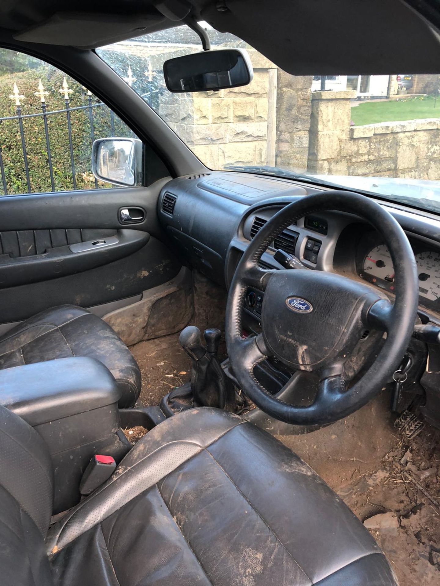 2006/06 REG FORD RANGER XLT THUNDER 2.5 DIESEL PICK-UP SILVER, 4 WHEEL DRIVE *NO VAT* - Image 6 of 8