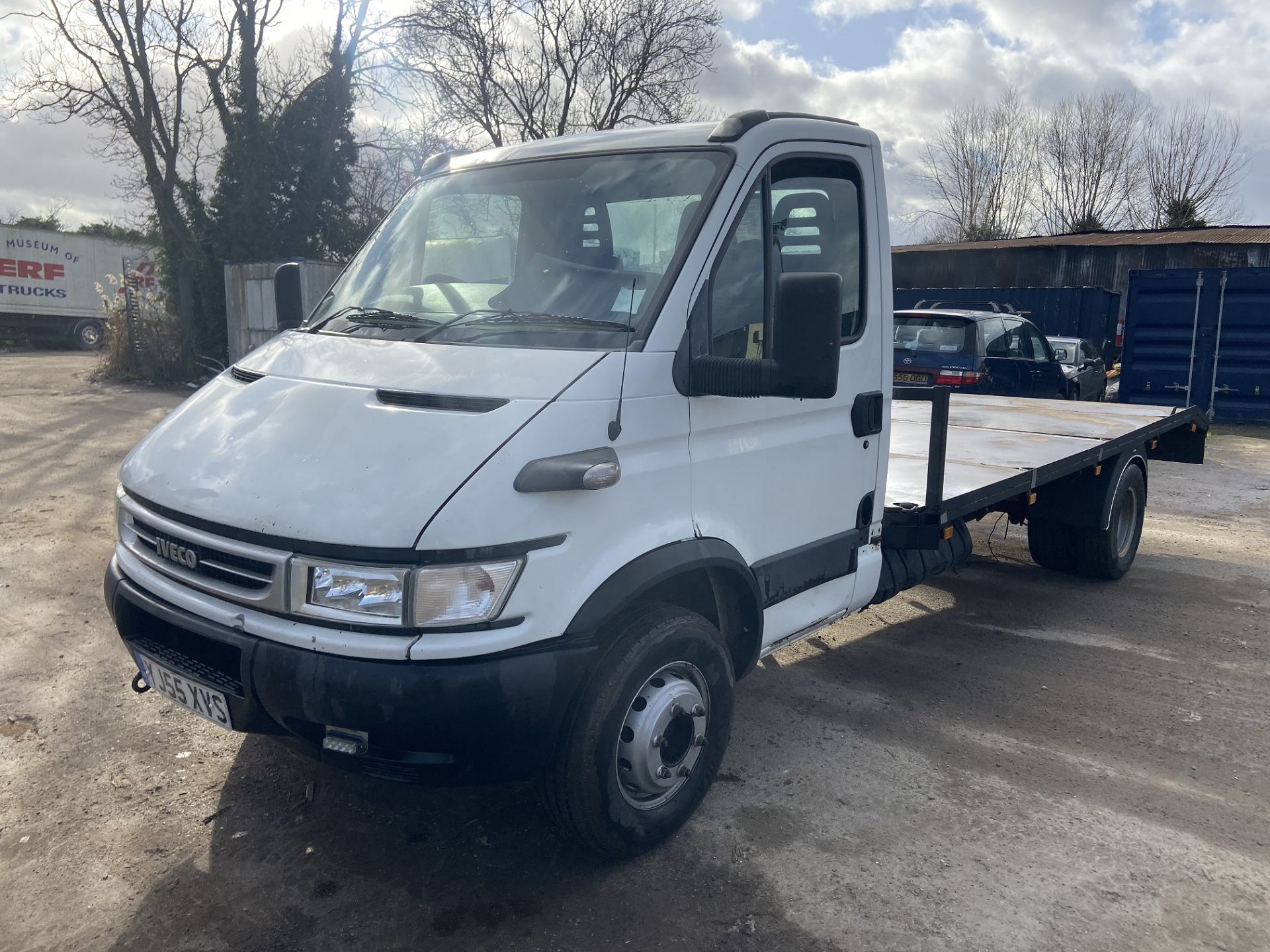 2006/55 REG IVECO DAILY 60C17 3.0 DIESEL WHITE BEAVERTAIL PLANT TRUCK 3.5 TON *PLUS VAT* - Image 2 of 4