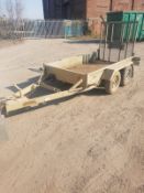 INDESPENSION TWIN AXLE PLANT TRAILER *PLUS VAT*