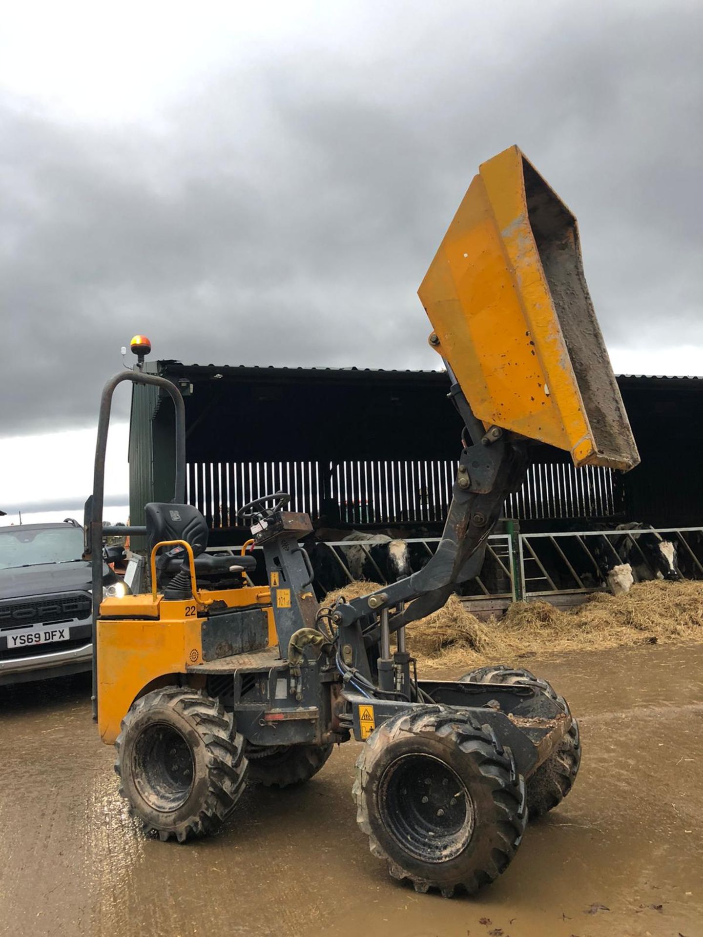 TEREX HD1000 1 TON DUMPER, YEAR 2009, RUNS, WORKS AND TIPS *PLUS VAT* - Image 3 of 6