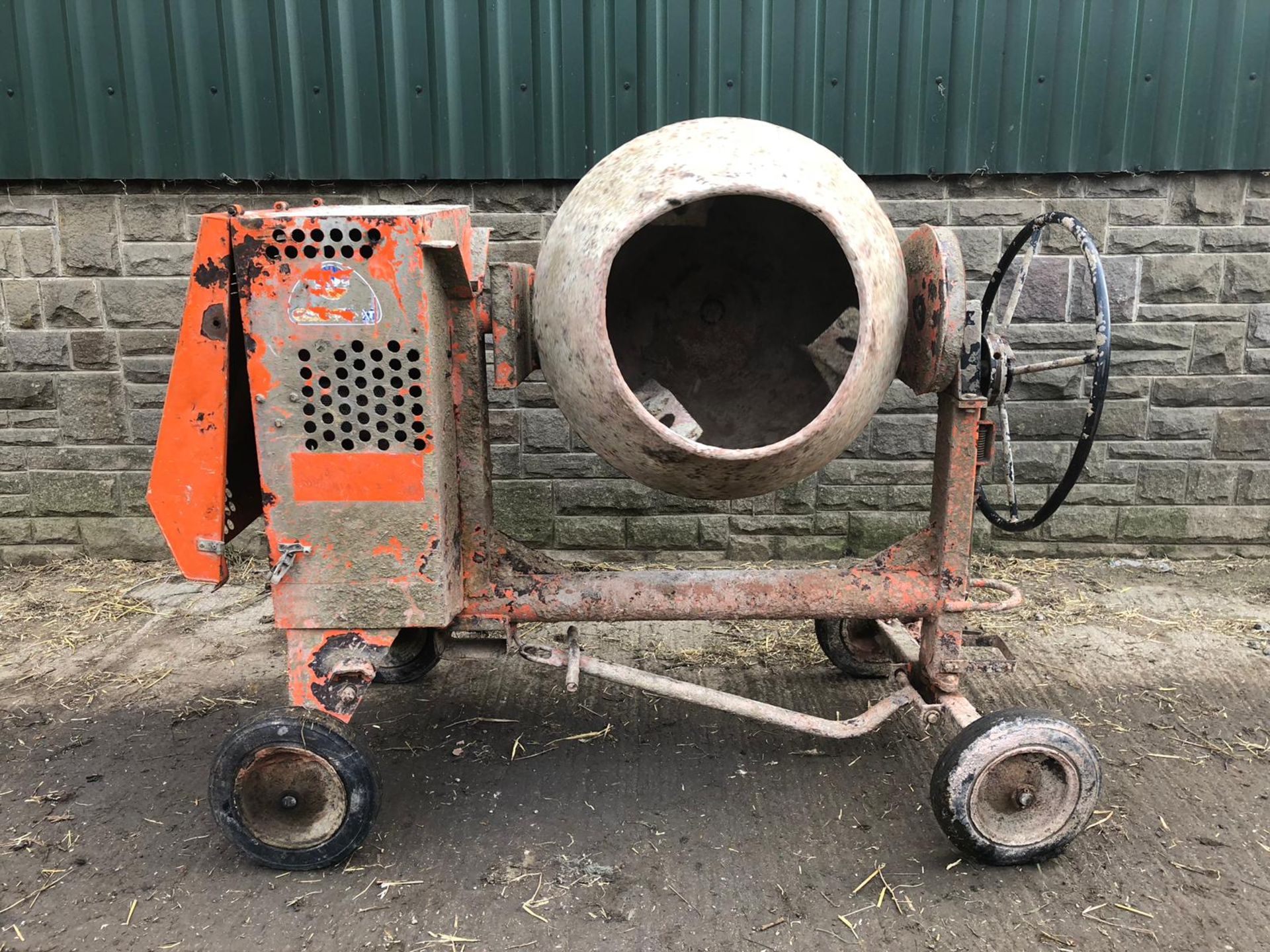 2008 BELLE PM20 PREMIER 100XT ELECTRIC START HEAVY DUTY SITE MIXER *PLUS VAT* - Image 6 of 10