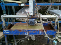 DIAMANT BOART TS350L BRIDGE SAW FOR CUTTING TILES, STONE ETC 110V