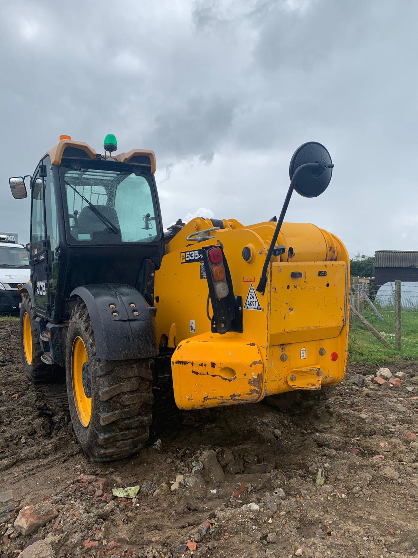 2014 JCB 535-140 HI-VIZ LOADALL 14 METER REACH TELE-HANDLER WITH FORKS *PLUS VAT* - Image 3 of 12