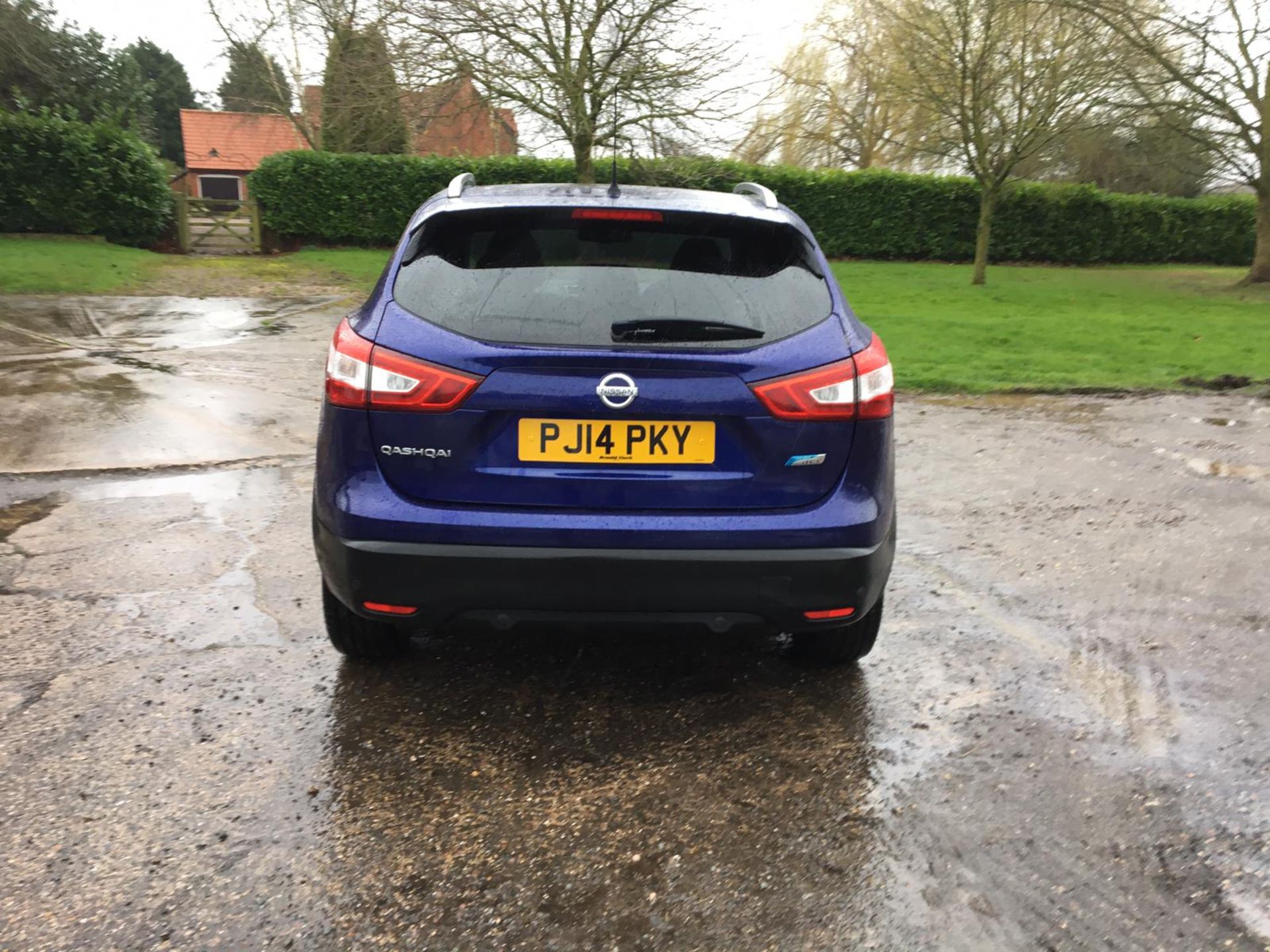 2014/14 REG NISSAN QASHQAI TEKNA DCI 1.5 DIESEL BLUE 5 DOOR HATCHBACK, SHOWING 3 FORMER KEEPERS - Image 6 of 17