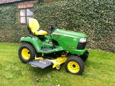 JOHN DEERE X748, 4 WHEEL DRIVE, HYDROSTATIC DRIVE, ONLY 699 HOURS, IMMACULATE CONDITION *PLUS VAT*