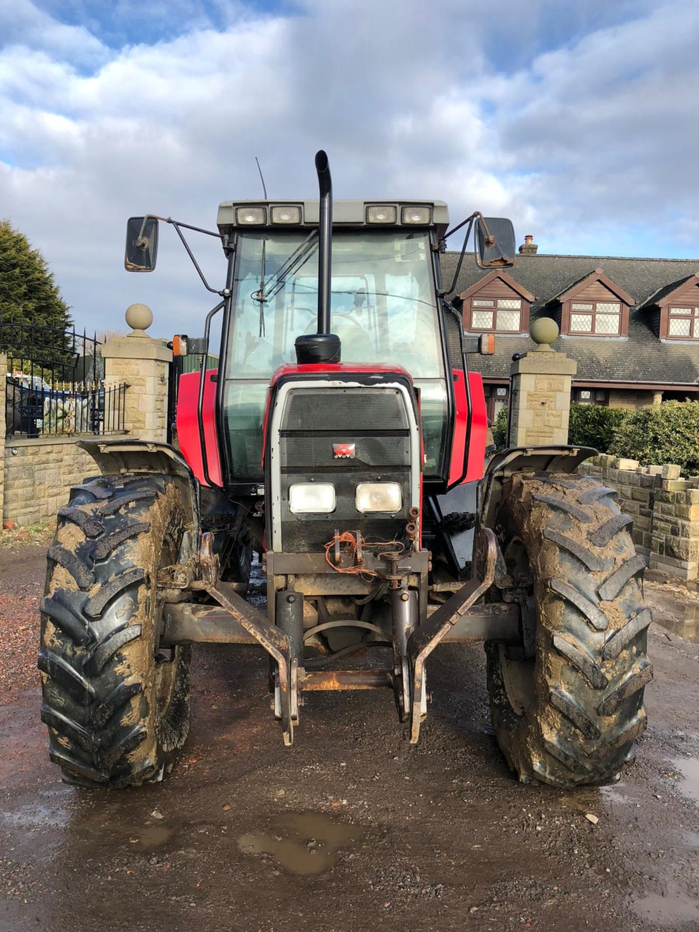 MASSEY FERGUSON 6160 TRACTOR 100HP FRONT LINKAGE GOOD TYRES *PLUS VAT* - Image 2 of 9