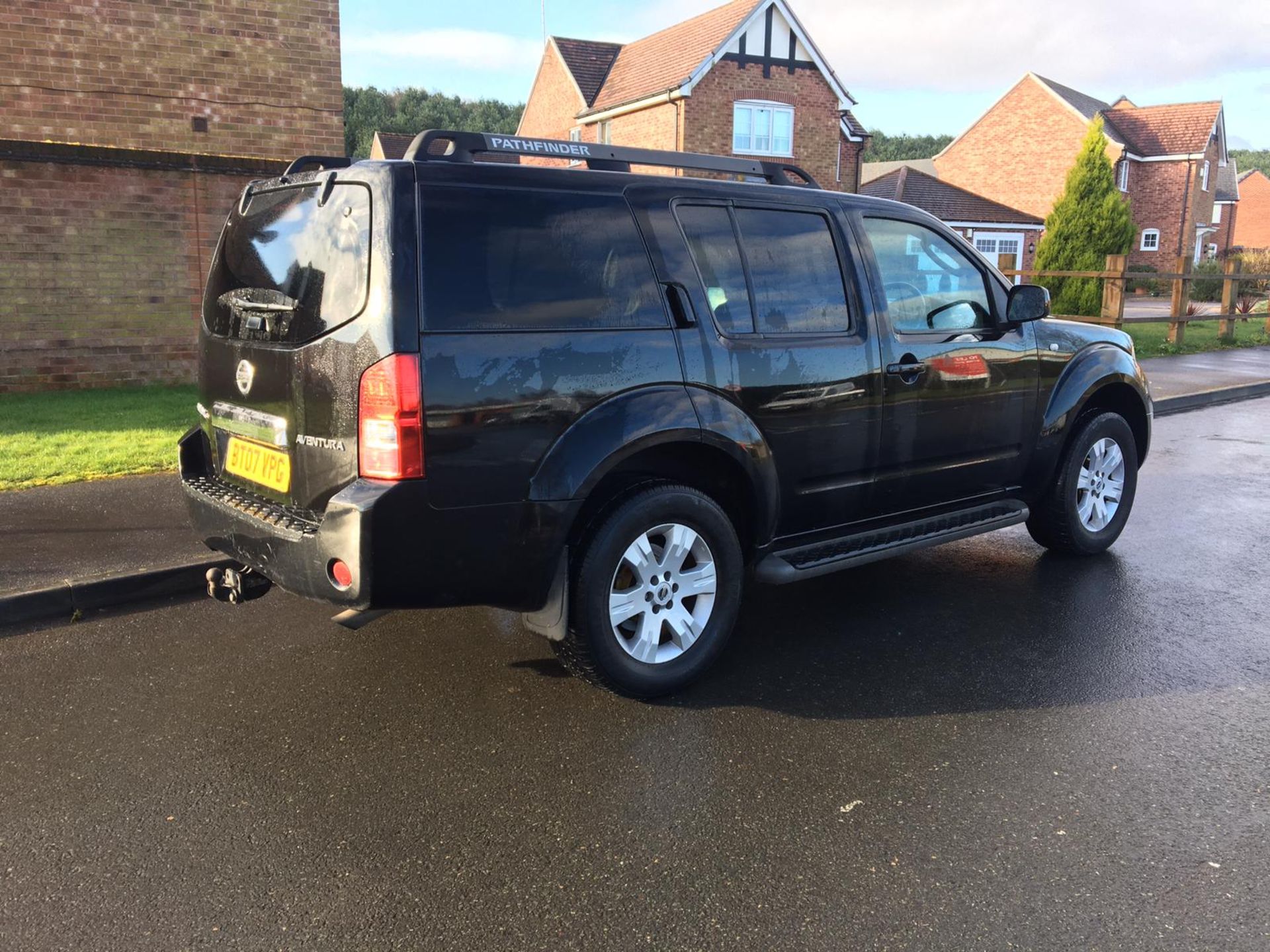 2007/07 REG NISSAN PATHFINDER AVENTURA DCI BLACK 7 SEATER *NO VAT* - Image 8 of 18