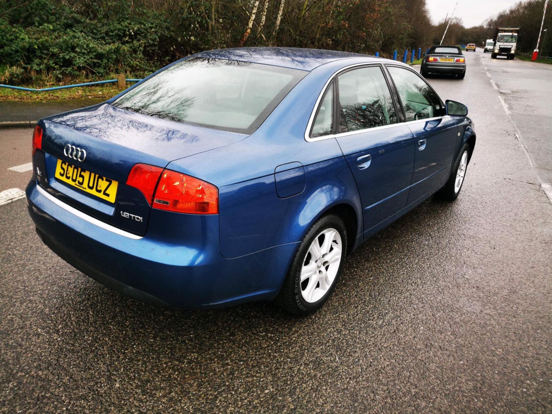 2005/05 REG AUDI A4 SE TDI 1.9 DIESEL BLUE 4 DOOR SALOON, SHOWING 3 FORMER KEEPERS *NO VAT* - Image 6 of 19